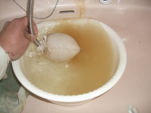 市川市 F邸 給水管洗浄